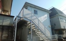 松戸市　Ｐアパート改装工事外壁塗装施工例 詳細