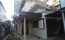 松戸市　Ｋ様邸改装工事外壁塗装施工例 詳細
