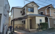 松戸市　Ｋ様邸外部改装工事外壁塗装施工例 詳細