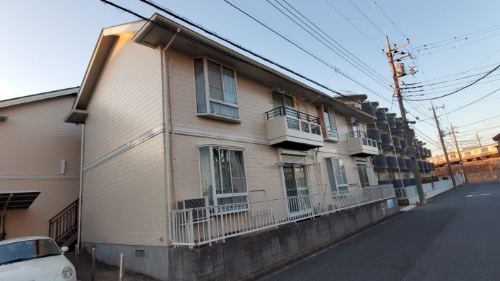 流山市　Mアパート外部改装工事