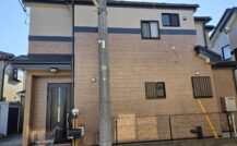 松戸市　Ｋ様邸外部改装工事外壁塗装施工例 詳細