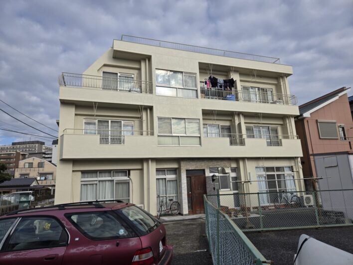 松戸市　Ｔマンション外部改装工事