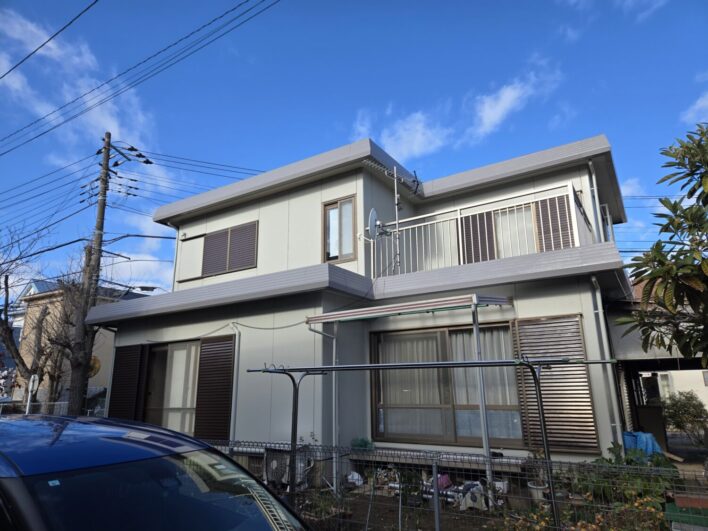 柏市　Ｉ様邸外部改装工事