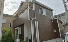 松戸市　Ｋ様邸外部改装工事外壁塗装施工例 詳細