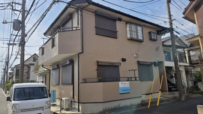 松戸市　Ｓコーポ外部改装工事
