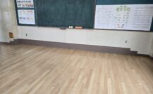 柏市　N学校内部塗装工事外壁塗装施工例 詳細