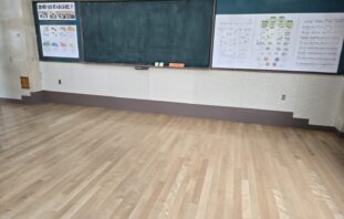 柏市　N学校内部塗装工事