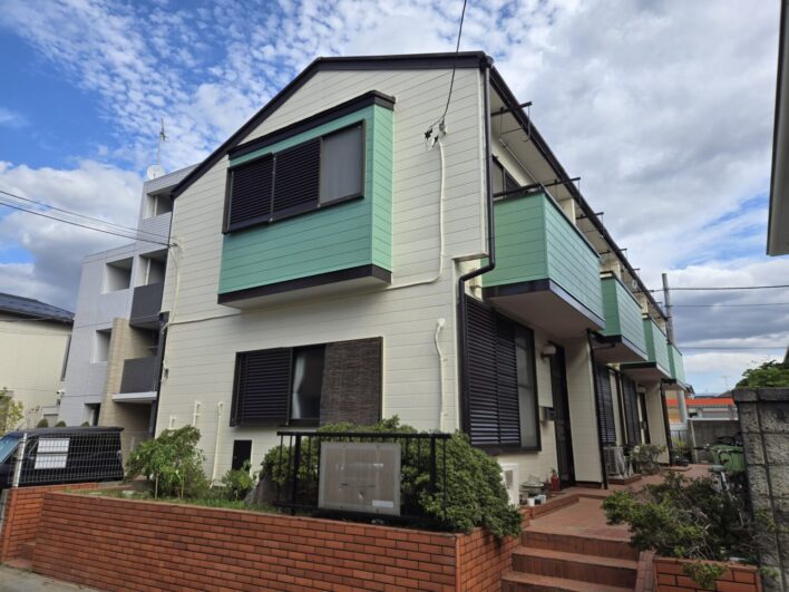 松戸市　GＫテラス外部改装工事